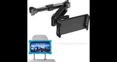 AngelTech Luxe Tablet Houder Auto - Tablethouder - Verstelbaar - Geschikt voor AngelTech Kindertablets, Tablets, Telefoons en meer - Tablethouder Auto - Telefoonhouder Auto