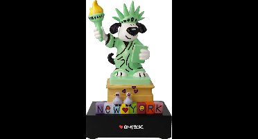Goebel - Ed Heck | Decoratief beeld Liberty Dog | Porselein - hond - 26cm