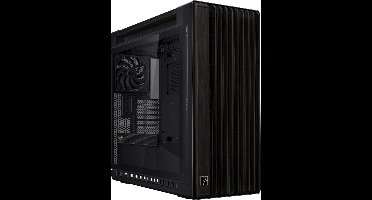 ASUS ProArt PA602 Wood Edition - PC-behuizing - Midtowermodel - EATX - ATX - Micro-ATX - Mini-ITX - Tempered Glass - Zwart