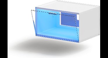 Nanoleaf Smart Led Vitrinekast Uitbreidingsset - 1 Display - RGBW - Google, Apple, Alexa Compatibel