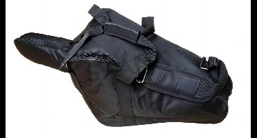 Kettingzaag draagtas. Voor alle modellen met geleider tot 20 inch. Met drielaags absorberend schuim. Zwarte kleur.