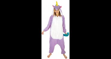 Paarse Unicorn Onesie 164cm