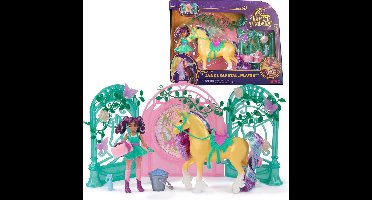 Unicorn Academy Ava & Leaf Stall - Magische speelset