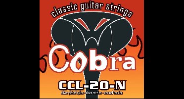 Cobra CCL-20-N snaren set classic, normal tension clear nylon trebles & silverplated basses