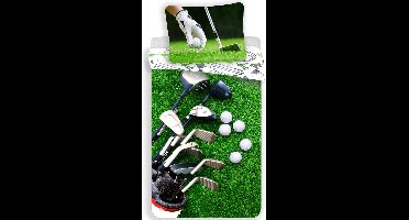 Dreamee Dekbedovertrek Golf 140 x 200 cm - 70 x 90 cm