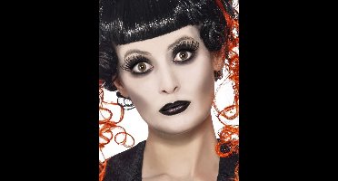 Smiffys - Gothic Glamour Kostuum Make-up Kit - Wit