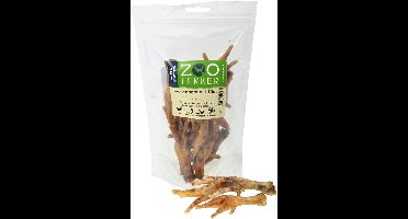 Zoolekker Kippenpoot - hondensnack - naturel 10 stuks