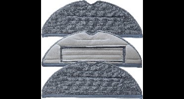 Veeg voor Roborock S8 S8 Plus S8 Pro Ultra S7 S7 Plus S7 Pro Ultra S7 MaxV S7 MaxV Plus S7 MaxV Ultra [Pack 3] Mop