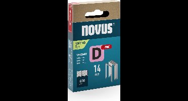 Novus Tools 042-0793 Nieten met plat draad Type 53F 600 stuk(s) Afm. (l x b) 14 mm x 11.3 mm