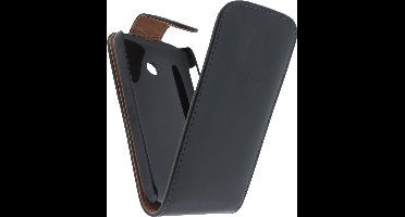Xccess Leather Flip Case Nokia Lumia 510 Black