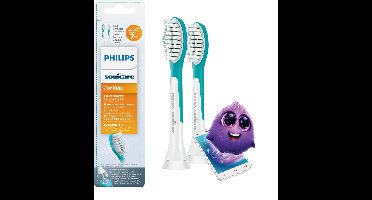 Philips Sonicare For Kids Standard - Opzetborstel - 2 stuks - HX6042/33