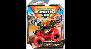 Monster Jam truck Monster Mutt - monstertruck 9 cm schaal 1:64