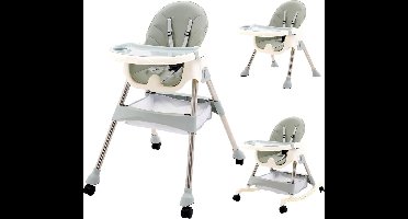 ApexArte® Kinderzetel - Eetstoel Baby 6 Maanden en Ouder - Kinder Eetstoel - Kinderstoel - Inklapbare Eetstoel
