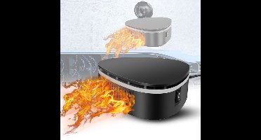 ApexArte® Auto Verwarming Ventilator - Auto Kachel 12 Volt - Heater - Ontdooier - 360 Graden Rotatie - Zwart