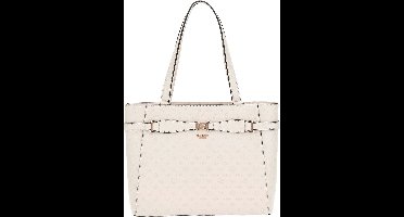 GUESS Schoudertas Arlena Noel Tote Bag Taupe Logo Roze