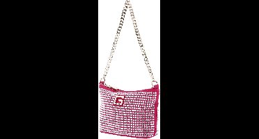 GUESS Schoudertas Spark Micro Mini Bag Magenta Paars