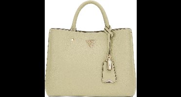 GUESS Handtas Schoudertas Meridian Girlfriend Satchel Sage Kaki