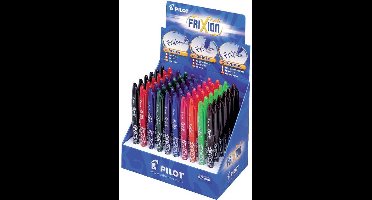 Rollerpen pilot frixion bl-fr7 m display assorti | 60 stuks