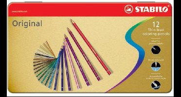 Kleurpotlood stabilo 8773 original 12st assorti | 5 stuks