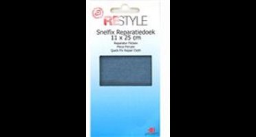ReStyle - Reparatiedoek snelfix - strijkbaar 11x25 cm - Blauwe jeans