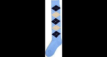 Kniekous RE l.blauw/d.blauw/beige 35-38