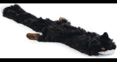 Beeztees Flatino Vos - Hondenspeelgoed - Zwart - 52x15x2,5 cm