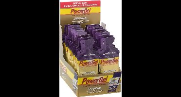 PowerBar PowerGel - Sportgel met CafeÃ¯ne - Energiegel - 24 gels (984 gram) - Black Currant