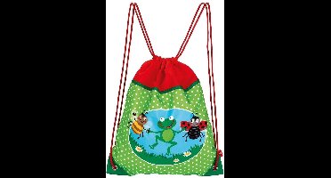 Moses Gymtas Kikker 39,5 Cm Groen/rood