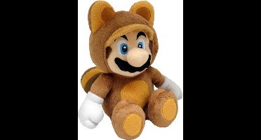 Sanei Super Mario Knuffel Figure Tanooki Mario 22 cm Knuffeles