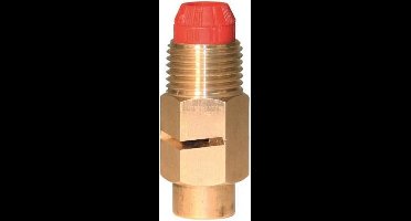 Kerbl Spuitnippel 1/2"  messing met sleuven