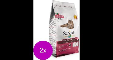 Schesir Cat Dry Sterilized & Light Ham - Kattenvoer - 2 x 1.5 kg Monoprotein