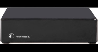 Pro-Ject Phono Box E Voorversterker MM - Compact Design - Nauwkeurige Geluidsweergave - Eenvoudige Plug & Play - Zwart