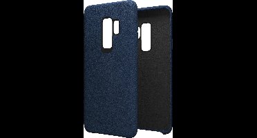 Bugatti Ultrasuede Luxe Hoesje Samsung galaxy S9 Plus Blauw