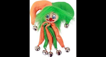 Broche nar oranje/groen