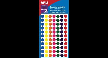 Apli verwijderbare etiketten cirkel 8 mm (b x h), 308 stuks