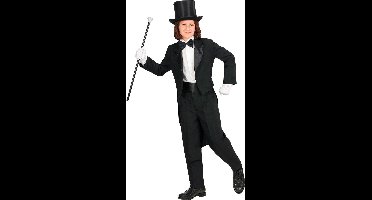 Zwarte slipjas kostuum kind