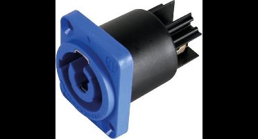 NEUTRIK - POWERCON, 3-POLIG CHASSISDEEL, BLAUW, BEKRACHTIGD / VOEDINGSINGANG (NAC3MPA)