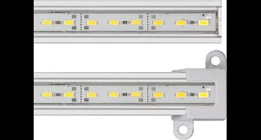 LED strip 89cm in Aluminium Profiel - outdoor IP65 - Natuurlijk Wit