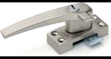 DX - Raamboompje met cilinderslot - linkshandig met nok - SKG*® - zamac - rvs finish