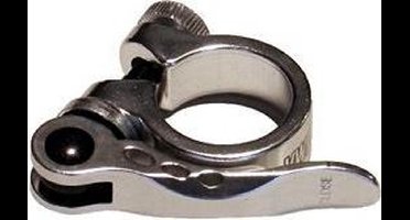 Vwp Zadelpenklem Met Snelspanner 28,6 Mm Zilver
