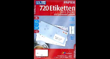 Easy Computing 720 Etiketten