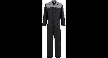 EM Workwear Overall 100% katoen 2-kleurig zwart-grijs maat 42