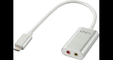 LINDY AV Converter [USB-C - Jackplug]