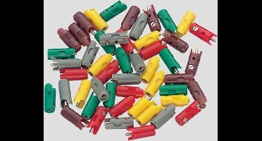 Märklin 71413 Modelspoor stekker 1.5 mm 10 stuk(s) Groen