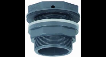 Effast Tankdoorvoer met vlakke uitlaat 63 mm