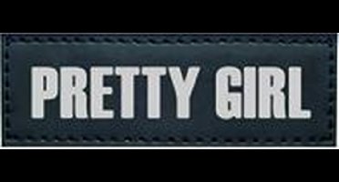 Nobby seguro sticker pretty girl - hond - 3 x 9 cm - 2 stuks