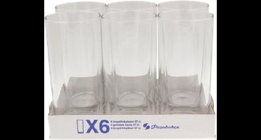 6 Pasabahce Longdrinkglazen - 27cl | Drinkglas | Glazen | Waterglas | Waterglazen | Drinkglazen