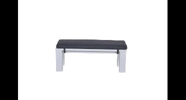 Garden Impressions Cube sportbank - mat wit - reflex black