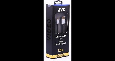 JVC HDMI kabel MICRO HDMI 1.5M GOLD CONNECTORS