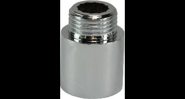 Wiesbaden Kraanverlengkoppeling 1/2 X 25 Chroom